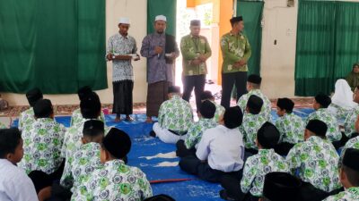 Tradisi Peusijuk Tutup MATSAMA di MTsN Sabang