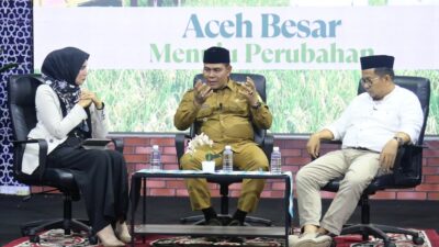 Talk Show TVRI Aceh, Bupati Syech Muharram: Menuju Perubahan Aceh Besar Banyak Harus Dibenahi