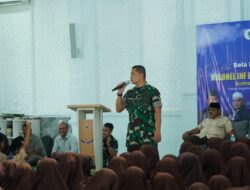 Danrem 012/TU Kolonel Benny Rahadian Bekali Santri Ruhul Qur’ani Kepemimpinan dan Bela Negara