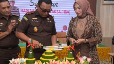 Kejati Aceh Gelar Syukuran Sederhana Peringati Hari Bhakti Adhyaksa Ke-63