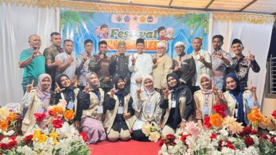 Libatkan Mahasiswa KKN USK, Gampong Meunasah Balek Meureudu Gelar Festival Anak Saleh ke-3