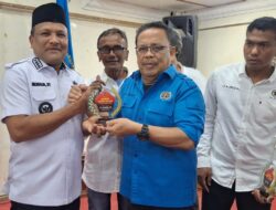 Konferensi PWI Bireuen Diwarnai Serahkan Penghargaan untuk Mitra Kerja