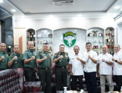 Pangdam IM Terima Audiensi Kepala Bidang Peralatan PB PON XXI Aceh, Ini yang Dibahas