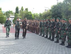 Kejati Aceh dan Kodam IM Adakan Apel Gelar Kesiapan Pengamanan Kejati dan Kejari se-Aceh