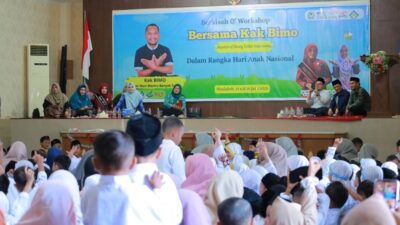 Bunda PAUD Aceh Barat Buka Kegiatan Berkisah dan Workshop yang Digelar HIMPAUDI