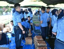 Lanud MUS dan Satrad 233 Sabang Gelar Bazar Murah