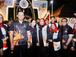 Hadiri Pembukaan FORNAS VIII, Ketua TP PKK Marlina Usman Dukung Atlet Aceh: Menang Talo, Bek Syeh Syoh!