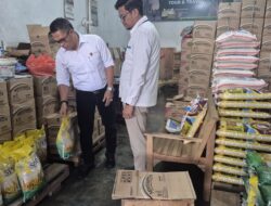 Antisipasi Peredaran Beras Oplosan, Polresta dan Bulog Lakukan Sidak di Pasar