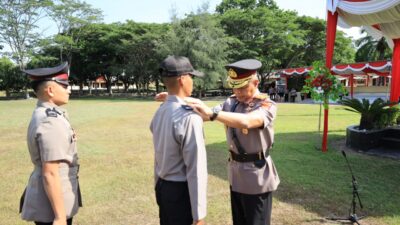 Wakapolda Aceh Pimpin Upacara Pembukaan Diktukba Polri di SPN Seulawah