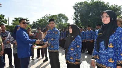 Walikota Langsa Serahkan SK Pengangkatan 1.168 PPPK Formasi Tahun 2024