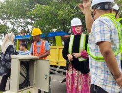 Wali Kota Illiza Pantau Pemasangan CCTV di Kawasan Ulee Lheue