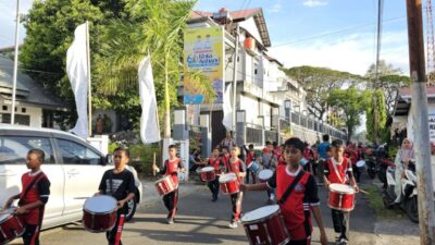 Drumband SD Negeri 1 Sabang Siap Meriahkan Pawai HUT ke-80 RI