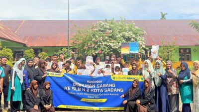 Peringati HAN 2025, OSIM MAN Sabang Kunjungi SLB Negeri 2