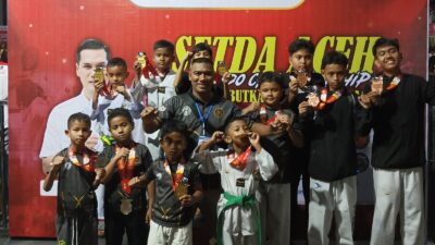 Tim Taekwondo Bhayangkara Presisi Binaan Polresta Banda Aceh Raih 12 Medali