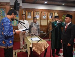 Gubernur Mualem Lantik T Hendra Budiansyah Jadi Wakil Kepala BPKS Periode 2025-2030