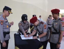 Kapolresta Banda Aceh Lantik Kabagops dan Dua Kasat, Ini Nama-namanya