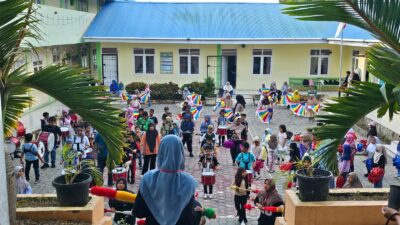 Drumband SDN 6 Siap Meriahkan Peringatan HUT ke-80 Kemerdekaan RI
