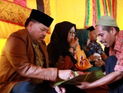 Bukti Syukuri dan Lestarikan Tradisi, Bupati TRK Peusijuek Nanggroe Beutong Ateuh Banggalang