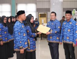 Wali Kota Sabang Serahkan 240 SK PPPK Tahap I Formasi tahun 2024