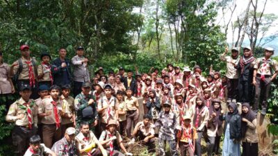Ratusan Pramuka Aceh Tengah Ikuti Bulan Bakti Pramuka di Sejumlah Lokasi Termasuk Situs Sejarah RRI