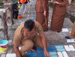 Gotong Royong OPD Sabang Hidupkan Kembali Ikon Sejarah ” Tangga Tujuh”