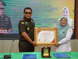 Peduli Stunting, Kemendukbangga/BKKBN Beri Penghargaan Kepada Kejaksaan Tinggi Aceh 
