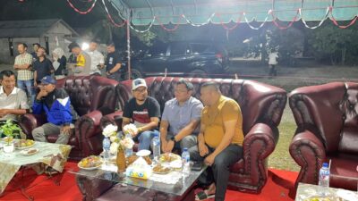 Dihadiri Kapolres, Sambut HUT ke-80 RI di Kuta Makmue Dimeriahkan Pertandingan Voli Bhayangkari vs Masyarakat