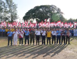 Sambut HUT ke-80 RI, 2.025 Bendera Merah Putih Berkibar di Sabang