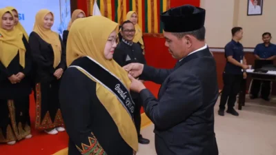 Bupati Syech Muharram Kukuhkan Bunda PAUD dan Ketua Pokja Bunda PAUD Aceh Besar