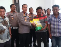 Dukung Gerakan Pangan Murah, Polres Aceh Besar Salurkan Beras SPHP Untuk Masyarakat