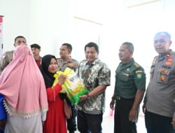 Sekda Bahrul Jamil Hadiri Kick-off Launching GPM Serentak Seluruh indonesia di Polres Aceh Besar