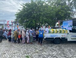 Warga Sabang Antusias Berbelanja di Gelar Pangan Murah