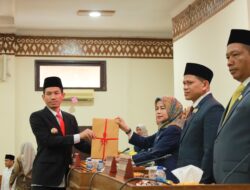 DPRK Aceh Barat Gelar Rapat Paripurna V Tahun 2025 Dalam Rangka Penetapan Dua Raqan Penting