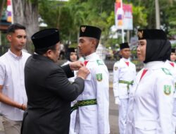 Paskibraka Kota Sabang Dikukuhkan, Siap Kibarkan Merah Putih di Momen Bersejarah