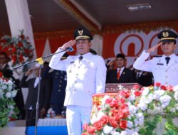 Peringatan Detik-detik Proklamasi Kemerdekaan Ke-80 RI di Kota Jantho Berlangsung Khidmat