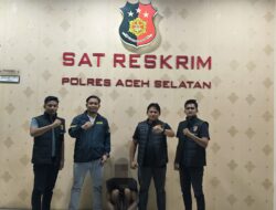 Polres Aceh Selatan Ringkus Ayah Kandung Bunuh Bayi usia Delapan Bulan