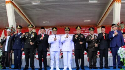 Dandim 0101/KBA Apresiasi Suksesnya Upacara HUT ke-80 RI di Kota Jantho