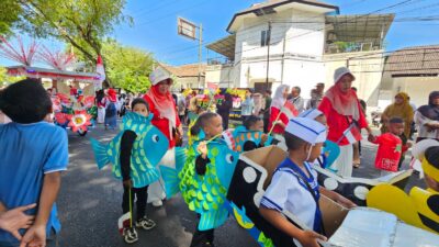 TK Negeri 7 SabangTampilkan Kreativitas Unik di Pawai Karnaval Meriahkan HUT ke-80 RI