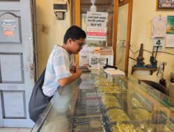 Harga Emas di Sabang Turun Rp 5.770 ribu/Mayam