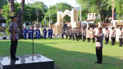Kapolres Sabang Pimpin Upacara Hari Juang Polri 2025