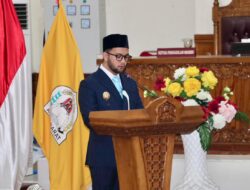 Wabup Said Fadheil Sampaikan Pendapat Akhir Fraksi-fraksi DPRK Aceh Barat