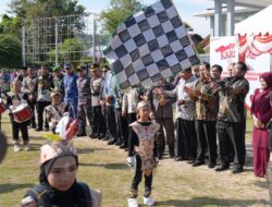 Ribuan Siswa Meriahkan Pawai HUT ke-80 RI di Sabang