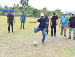 Bupati Aceh Besar Buka Turnamen Sepakbola HUT ke-30 Kemukiman Lamteuba, 14 Tim Siap Berlaga