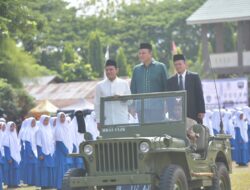 Wagub Aceh Inspektur Apel Tahunan Pesantren Tgk. Chiek Oemar Diyan
