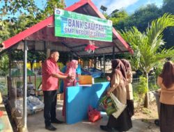 SMPN 2 Sabang Wujudkan Sekolah Bersih Lewat Bank Sampah