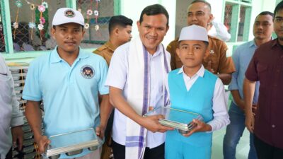 Wagub Fadhlullah Tinjau Program Makanan Bergizi Gratis di Aceh Utara