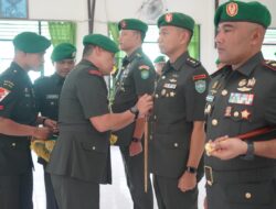 Danrem 012/TU Pimpin Sertijab Dandim 0109/Aceh Singkil dan Dandim 0114/Aceh Jaya