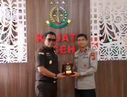 Kapolda Aceh Audiensi ke Kajati, Komit Perkuat Sinergi Antar Penegak Hukum