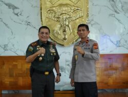 Kapolda Silaturahmi ke Pangdam IM, Bukti Kuatnya Sinergisitas TNI-Polri di Aceh