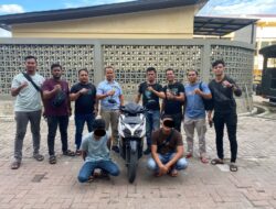Polresta Banda Aceh Tangkap Seorang Pencuri dan Dua Penadah Sepeda Motor